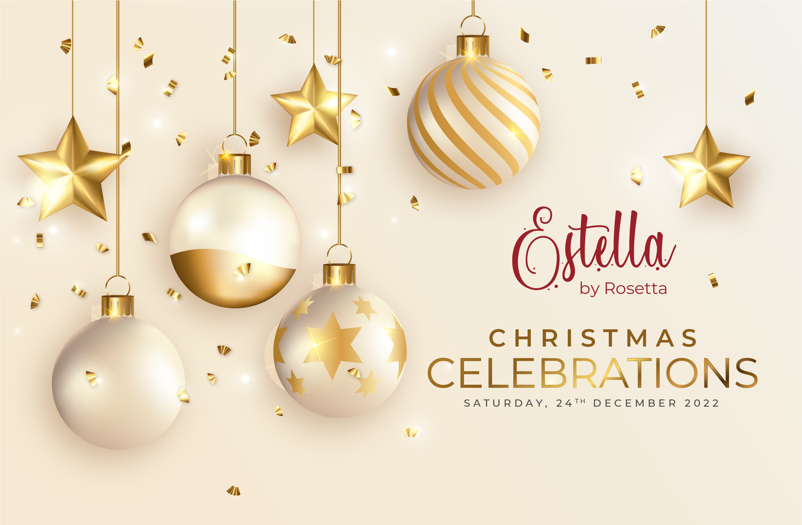 Estella by Rosetta – Christmas Celebrations